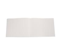 ELEOUTI 100 Feuilles Livre D'or de Mariage Espace Ample en Papier Élégant Blanc pour Messages, Style Moderne, Conçu pour Durer, pour Engagement et Bridal Shower