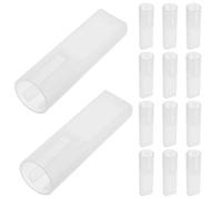 ELEOUTI 100 Pièces Étuis Transparents pour Couteaux de Précision Protecteurs pour Outils de Sculpture Protège-lames Sûrs pour Loisirs Créatifs et Artisanat Adaptés pour Couteaux