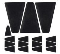 ELEOUTI 16pcs Patins en Silicone pour Friteuse à Air, Butoirs en Caoutchouc Noir Flexibles et Protecteurs pour Plateau et Grille de Friteuse, Accessoires Cuisine