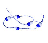 ELEOUTI 1pièce Corde Flottante de Sécurité Piscine Résistante Anti-UV avec Bouées Bleues et Blanches Diviseur de Voie de Nage pour Séparation Sécurisée des Zones Aquatiques