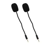 ELEOUTI 2 Pièces Casque Gaming Micro Filaire Noir, Professionnelle du Bruit et Effet Stéréo Surround, pour Sessions Marathon de Jeu sur Ordinateur à Domicile