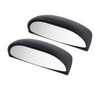 ELEOUTI 2 pièces Miroir Angle Mort Voiture Ajustable Miroir Convexe Rotatif Champ de Vision Accessoire Adhésif pour Rétroviseur de Recul Côté Gauche et Droit Sécurité Conduite Renforcée