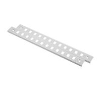 ELEOUTI 2 Pièces Support Empêchant le Déplacement des Rayons en Acier Inoxydable Argenté Accessoires pour Armoire Froide et Minimisant le Déplacement pour Étagère de Congélateur Commercial
