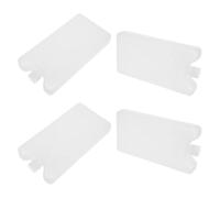 ELEOUTI 4 Pièces Bloc de Glace pour Ventilateur de Climatisation Portable en Pe Blanc, Haute Efficacité de Refroidissement, Poids 200g, pour Voyages et Événements en Plein Air