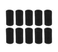 ELEOUTI 40pcs Éponge de Préfiltration en Coton Noir pour Aquarium, Protège Le Filtre et Prolonge la Durée D’Utilisation, Compatible Filtres à Baril en Milieux D’Eau Douce et Marine
