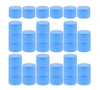 ELEOUTI 50pcs Bouchons Éponge en Éponge Bleue pour Habitat de Fourmis, Maintien Humidité Stable et Filtre Aquarium, Accessoires Éducatifs pour Fourmilière en École