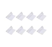 ELEOUTI 8pièces Patch de Réparation Transparent TPU Étanche pour Réparation de Fuites sur Tente Matériel Gonflable Ballon Exercice et Piscine Adhésif Résistant et Polyvalent pour