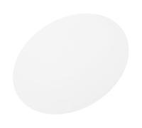 ELEOUTI Abat-jour de Plafonnier Rond en Acrylique Blanc, Élégant et Facile à Nettoyer, pour Chambre ou Salle à Manger, Design Simple et Démontable