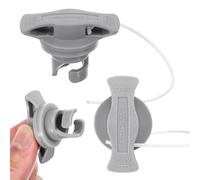 ELEOUTI Adaptateur PVC pour Kayak et Bateau Gonflable 2pcs Couvercle de Valve Air, Design Portable Facile à Transporter pour Fête Estivale et Accessoires pour Bateau
