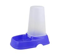 ELEOUTI Automatic Pet Feeder Distributeur de Nourriture Automatique pour Chiens et Chats Boîtier Vertical Inoxydable Ménages Plusieurs Animaux Coloris Bleu Foncé