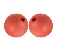 ELEOUTI Bouée d'ancrage Ronde en Écume Rouge 2pcs pour Filet de Pêche, Installation Facile, pour Usage en Mer et Lac