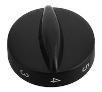 ELEOUTI Bouton de Régulation de Température pour Réfrigérateur et Congélateur en Abs Noir, Remplacement Précis et Compatible pour Interrupteur de Thermostat