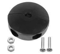 ELEOUTI Butée en Caoutchouc Réglable Accessoire Antidérapant 11,5-14mm Facile à Utiliser Noir pour Dévidoir de Tuyau à Ressort pour Enrouleur Automatique