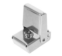 ELEOUTI Cadenas pour Boîte à Outils Moto en Acier Inoxydable, Antivol Sécurisé pour Top Case et Valise Latérale, Remplacement Loquet pour Scooter Électrique, Accessoire Antivol