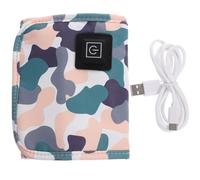 ELEOUTI Chauffe-biberon Portable USB pour Bébé, Réchauffe-bouteille de Voyage en Pc, Chauffage Uniforme et Pratique, pour Fête Estivale et Déplacements