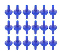 ELEOUTI Clapets Anti-Retour Prévention du Reflux et Flux D'oxygène en Plastique Bleu Lot de 50 Accessoire pour Aquariums pour Pompe à Air Aquarium