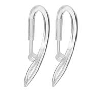 ELEOUTI Crochets D'écouteurs sans Fil Anti-Perte Rotatifs en Silicone Souple 2pcs Design Ajustable Confortable pour Activités Sportives et Usage Quotidien