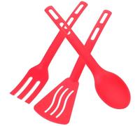 ELEOUTI Ensemble D'ustensiles Cuisine Matériau Pp, Cuisine Spatule Ergonomique Surface Antiadhésive, Résistant à Haute Température pour Wok