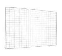 ELEOUTI Grille de Cuisson Rectangulaire Remplacement du Brûleur de Gril en Fer Argenté Chauffe Les Aliments Uniformément et Empêche la Chute Lors de Pique-niques pour Barbecue Extérieur