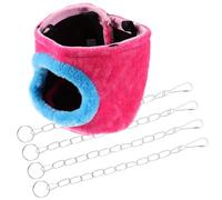 ELEOUTI Grotte en Coton pour Petits Animaux, Hamac Portable et Isolant Thermique, pour Rats et Écureuils en Hiver, Design Pratique, Taille S 11x14 Cm Couleur Aléatoire