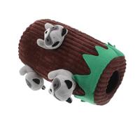 ELEOUTI Interactif Caché Chien Chat Un en pour et Peluche Vrai, D'enrichissement pour Maison et Foyers Multicats
