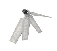 ELEOUTI Jauge Conique de Soudage 4pcs en Acier Inoxydable sans Bavure Facile à Lire pour Mesures Précises des Alésages Cylindriques
