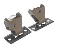 ELEOUTI Kit D'accessoires 1 Set pour Stores Enrouleurs en Alliage de Fer Serrure Métallique Pratique, Design Polyvalent, pour Installation de Rideaux en Espace de Vie