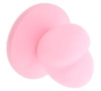 ELEOUTI Lampe de Chevet de Cœur LED Rechargeable par USB Silicone, 3 Modes Tactiles, Lumière Décorative Moderne pour Chambre et Décoration