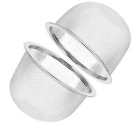 ELEOUTI Lot de 2 Passoires à Thé en Acier Inoxydable 8 Cm, Filtres à Maille Fine pour Théière et Cafetière, Infuseurs de Feuilles pour Infusion sans Résidus, Accessoire la Cuisine Solide