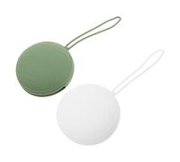 ELEOUTI Lot de 2 Porte-tétines en Silicone Fermeture Éclair, Compact et Portable, Étui Range Sucette pour Garçon et Filles, pour Usage Quotidien et Voyage