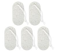 ELEOUTI Lot de 5 Blocs à Mâcher en Roche Volcanique pour Petits Animaux, Jouets Molaires pour Lapin et Hamster, Pierres à Aiguiser Dents Riches en Calcium, Accessoire Santé Dentaire