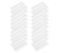 ELEOUTI Lot de 50 Autocollants Imperméables de Taupes Réalistes pour Visage et Corps, Accessoires Esthétiques pour Femmes, pour Fêtes et Performances sur Scène