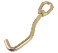ELEOUTI Outil de Réparation de Carrosserie en Acier Or Crochets Serpentin et Tête Ronde pour Calibrage et Réparation de Tôle Automobile