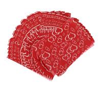 ELEOUTI Papier D'emballage pour Nougat 500pcs en Papier Alimentaire Créatif et Facile à Utiliser, pour Fête D'anniversaire et Emballage de Bonbons Maison