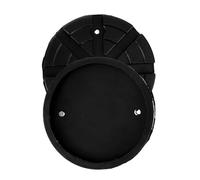 ELEOUTI Patins de Cric en Caoutchouc Antidérapants 2 Pièces Coussinets Résistants pour Ponts Élévateurs et Vérins Hydrauliques Accessoires Polyvalents pour Levage Sécurisé de Véhicules