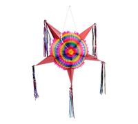 ELEOUTI Piñata Étoile Pliable en Papier Coloré Décoration d'Anniversaire Garçon et Filles Accessoire de Fête 3D D’Étoile pour Jeux et Événements Festifs 1 Pièce