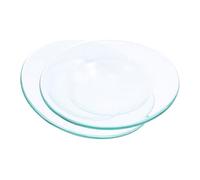 ELEOUTI Plaques Chauffantes Transparentes pour Chauffe-Cire Aromathérapie, Diamètre 120 Mm, Lot de 2 Doublures Anti-Fuite pour Lampes à Huile Essentielle et Diffuseurs de Parfum,