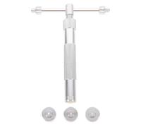 ELEOUTI Presse-Parfum Manuel Léger et Compact en Alliage 3 Buses pour Fabrication de Spirales et Bâtonnets de Parfum DIY à Domicile, Outil d'Extrusion Portable pour Création de Parfum