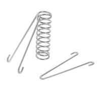 ELEOUTI Ressort de Tension en Acier Inoxydable pour Laisse de Chien Grosse Taille, Amortisseur Antichoc pour Promenades et Course, Protection et Sécurité Renforcées, Force de Traction