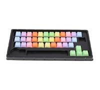 ELEOUTI Set de 37 Touches Résistantes à l'usure, Faciles à Installer Pbt Vertes Design Élégant, Accessoires pour Remplacer Les Touches de Clavier pour Clavier Mécanique
