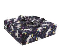 ELEOUTI Siège Rehausseur de Salle à Manger pour Garçon et Filles, Coussin Carré en Éponge Épaisse et Polyester, Détachable, pour Chaise de Repas des Tout-petits