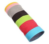 ELEOUTI Tunnel pour Petits Animaux en Toile Arc-en-Ciel, Cachette Confortable et Accessoire pour Cage à Hamster, pour Souris et Petits Espaces