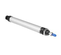 ELEOUTI Vérin Pneumatique Simple Tige Mal16, Alésage 16 Mm, Course 100 Mm, Aluminium Résistant la Corrosion, Double Effet, Joint D'étanchéité, Usage Industriel et Couleur Aléatoire