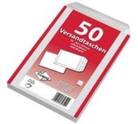Elepa - pochettes d'expédition offset blanches c5 90 g m2, autocollantes, poids net 8,0 g, intérieur gris petit emballage, cont G