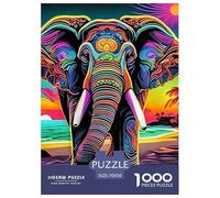 éléphant 1000 Pièces African éléphant Puzzle Adulte Un Puzzle Difficile Jeu De Puzzle Pour Toute La Famille Divertissement Puzzles Classiques Pour Adultes Et Enfants À Partir De Cadeaux Pour Femmes Ca