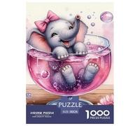 éléphant 1000 Pièces African éléphant Puzzle Adulte Un Puzzle Difficile Jeu De Puzzle Pour Toute La Famille Divertissement Puzzles Classiques Pour Adultes Et Enfants À Partir De Cadeaux Pour Femmes Ca