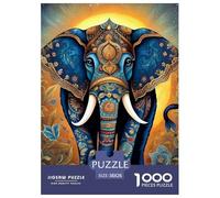 éléphant 1000 Pièces African éléphant Puzzle Adulte Un Puzzle Difficile Jeu De Puzzle Pour Toute La Famille Divertissement Puzzles Classiques Pour Adultes Et Enfants À Partir De Cadeaux Pour Femmes Ca