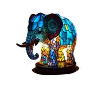 (elephant)2024 Animal Table Lamp Series Stained Glass Animals Shape Table Lamp 3d Animal Shape Table Lamps For Home Decorations For Home