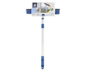 ELEPHANT 496858 Recharge Housse en Microfibre de Rechange pour Balai à Platine Pliable Smarteo+ - Diamètre 25 cm - 124 g, Bleu et Blanc, 31 cm 26, 5 cm 30 cm