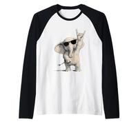 Éléphant à Bascule avec Lunettes de Soleil Manche Raglan